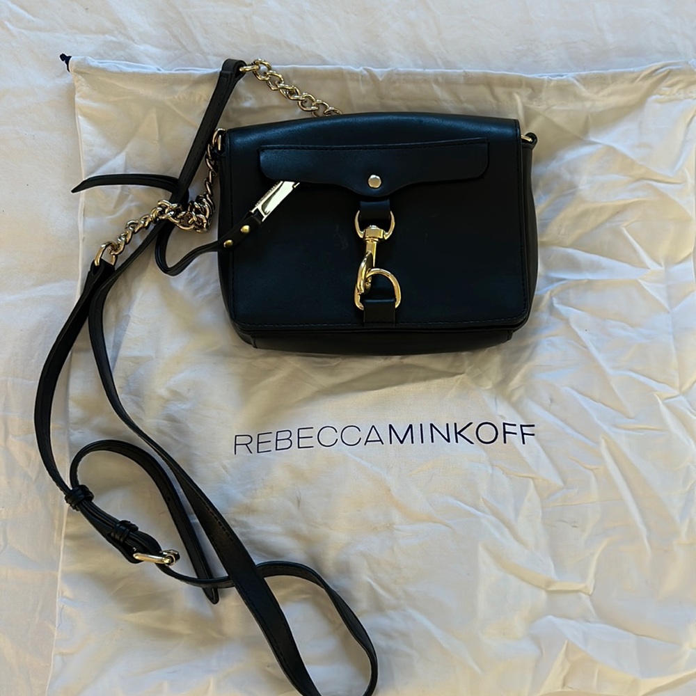 Brand new black Rebecca Minkoff shoulder / crossbody bag
